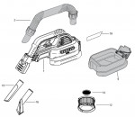 DeWalt DCV517N Vacuum Cleaner TYPE 10 Spare Parts